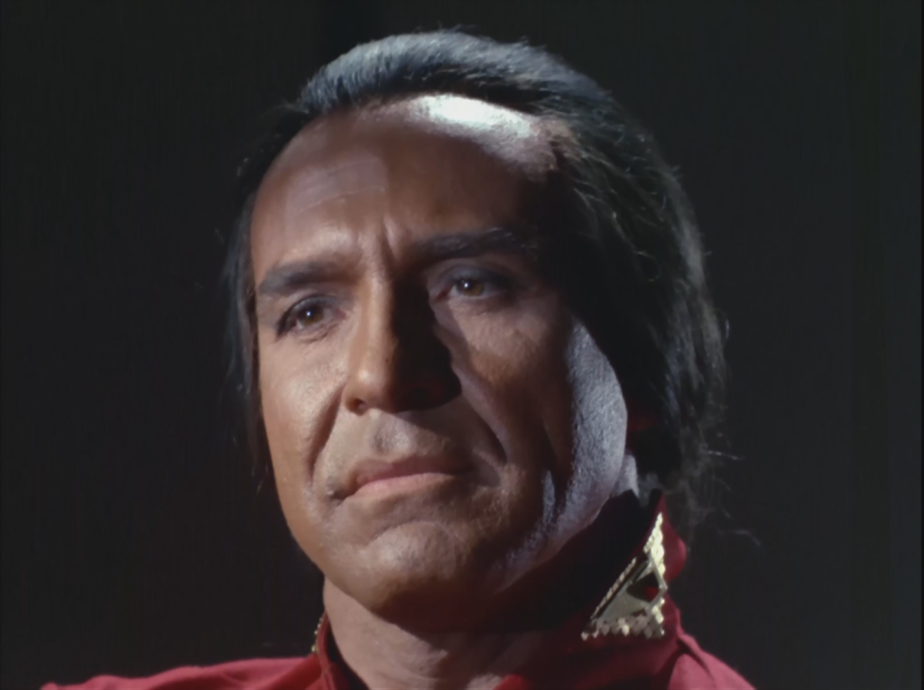 Khan Noonien Singh, from Star Trek’s “Space Seed” episode.